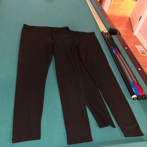 Felina Black cotton leggings two pack